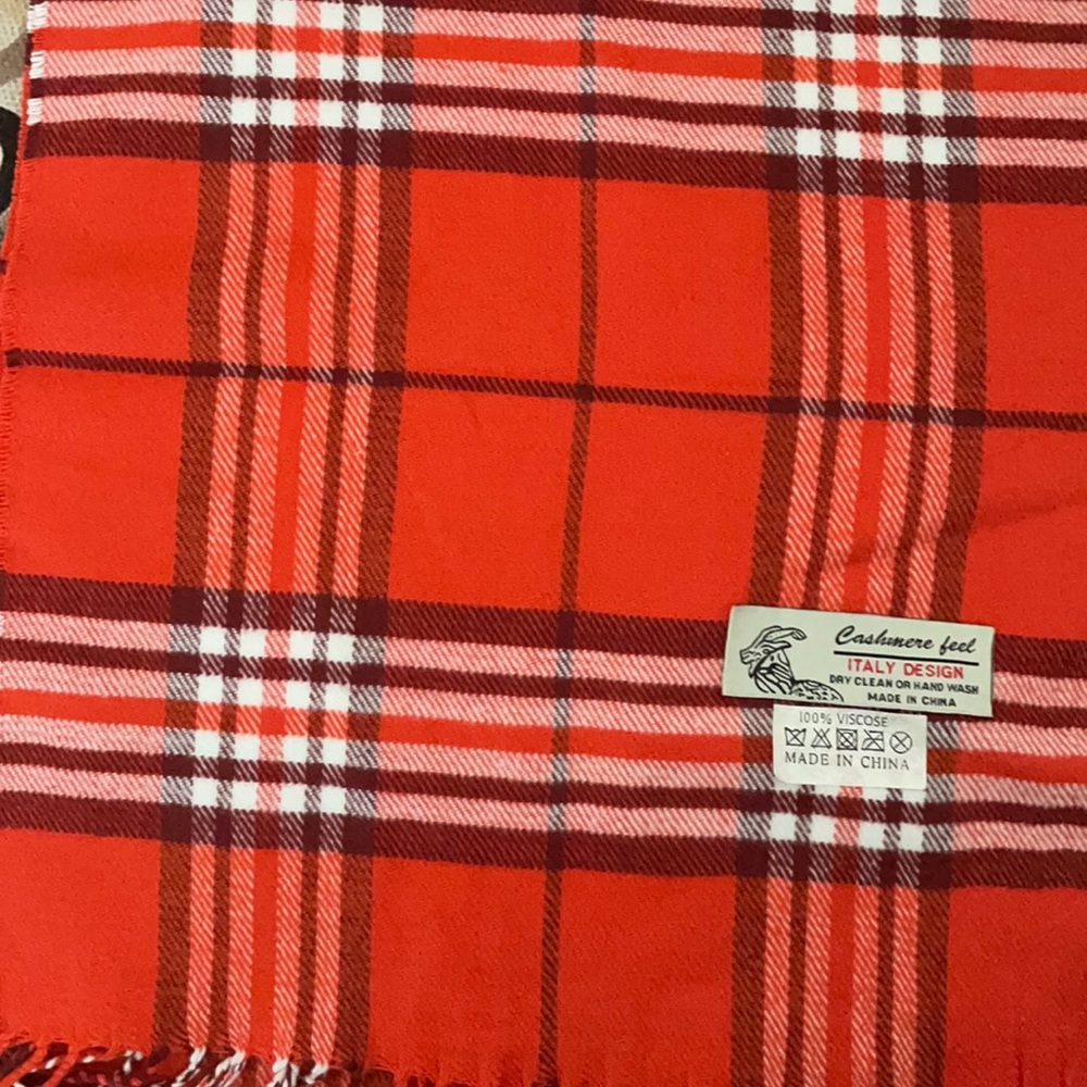 Brand new orange scarf